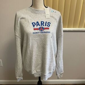 Hollister Gray Crewneck Sweater